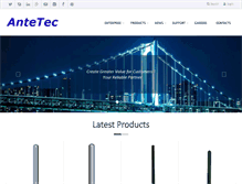 Tablet Screenshot of antetec.com